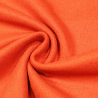 Wollstoff Mantelvelours | Orange