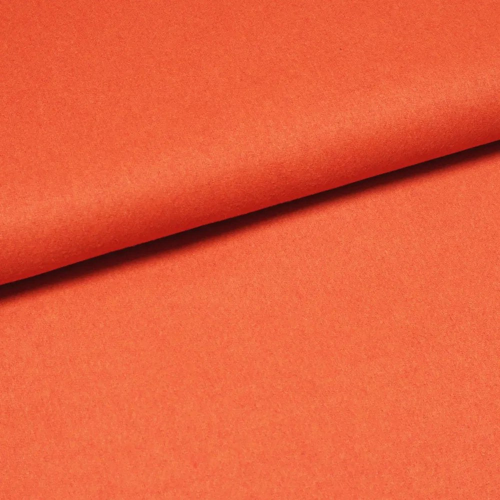 Wollstoff Mantelvelours | Orange