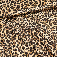 Javanaise Viskose Satin | Leopardenmuster