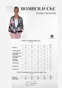 Schnittmuster | Bomberjacke Daniel