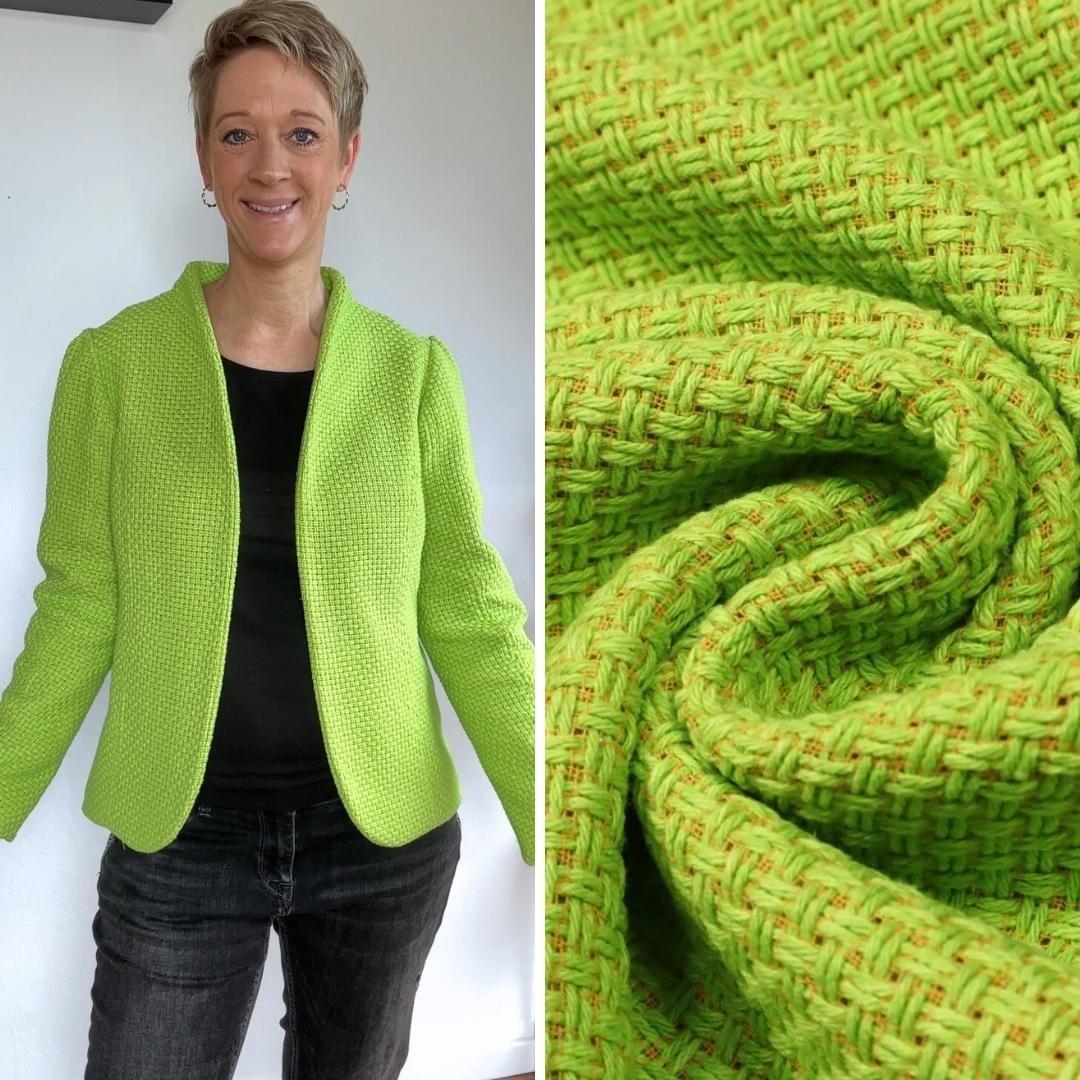 Bouclé Melange | Neongrün