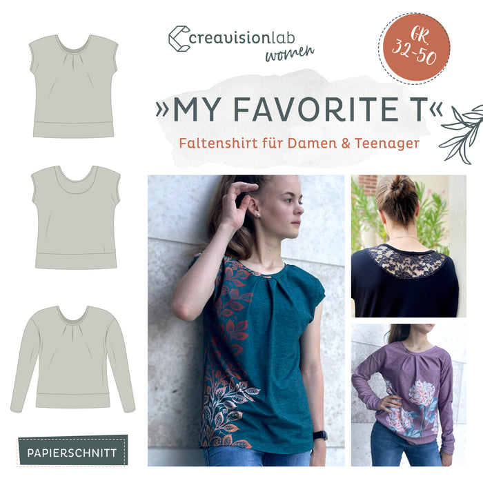 Schnittmuster | My Favorite T - Damenshirt