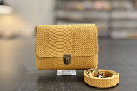 DIY-Crossbody LUNA - Wildleder Cognac