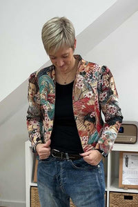 Nähpaket Geisha Stoff