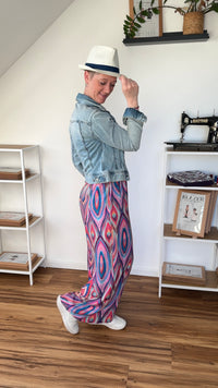Nähpaket Jumpsuit-01 | Leinen Pink