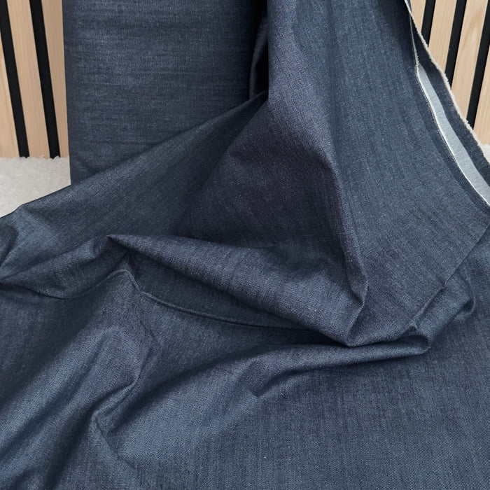 Stretch Jeansstoff / Denim - dunkelblau