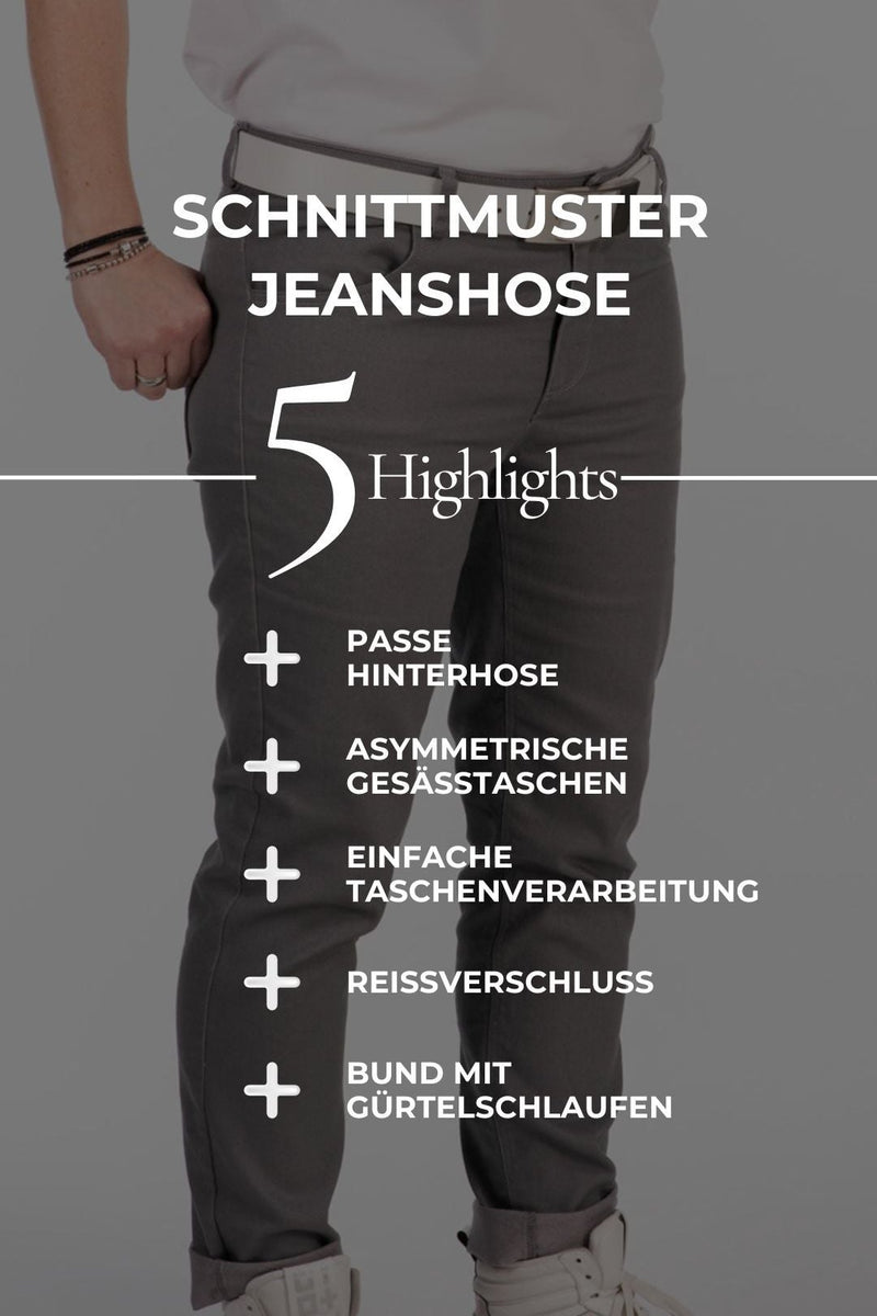 Schnittmuster | Jeanshose