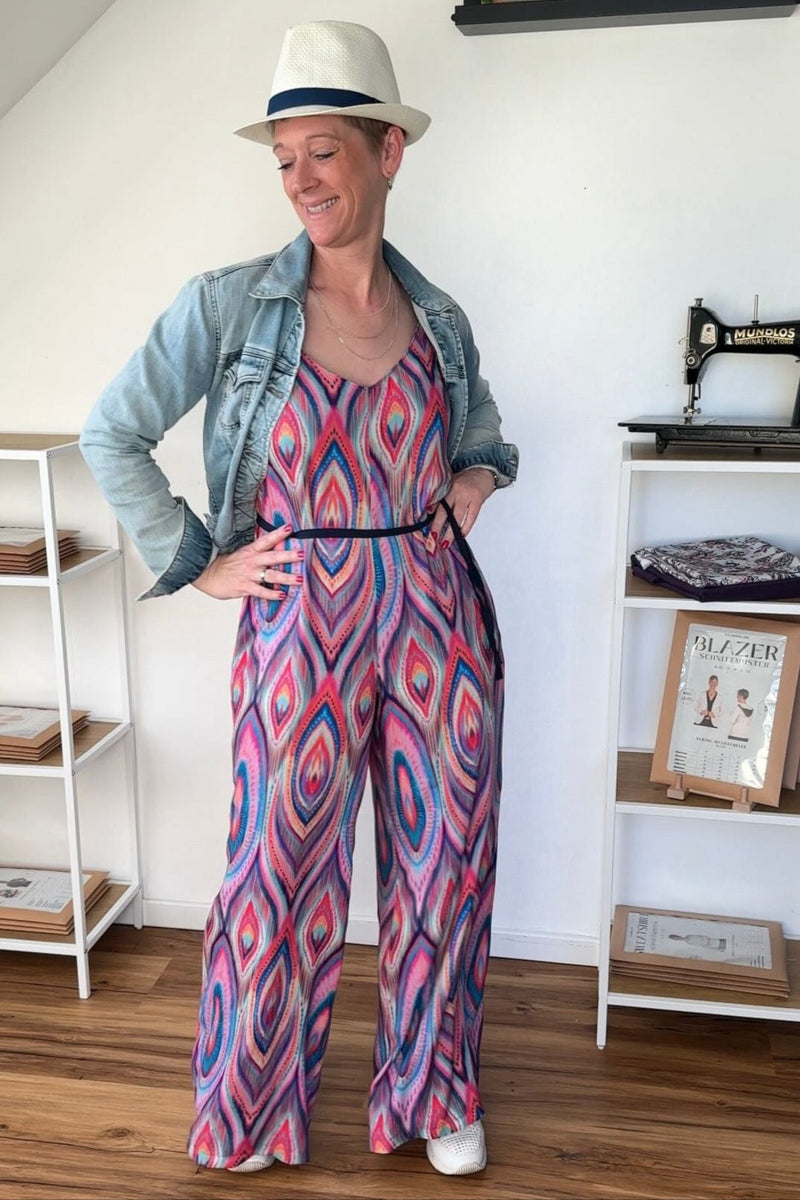 ModernesSchnittmusterJumpsuit–lässig,feminin,bequem
