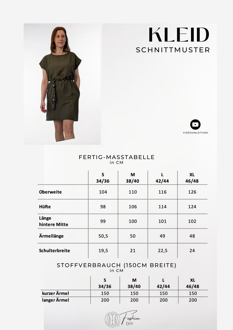 Schnittmuster | Kleid