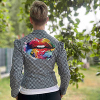 Nähpaket Blazer Kuss Mund