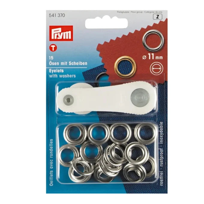 Prym | Ösen mit Scheiben verschiedene Größen
