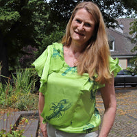 Nähpaket Boho Bluse aus Seide