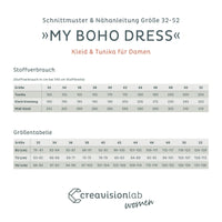 Schnittmuster | My Boho Dress - Kleid & Tunika