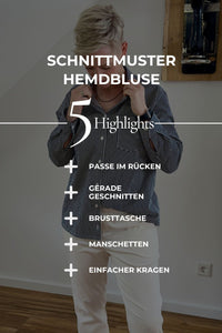 Schnittmuster | Hemdbluse