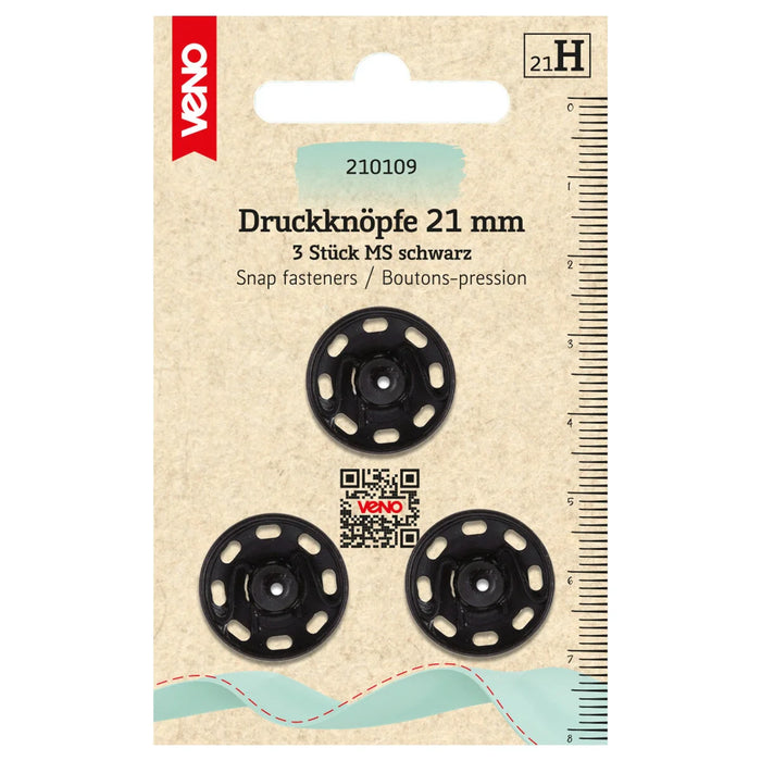 VENO | Druckknöpfe verschiedene Größen