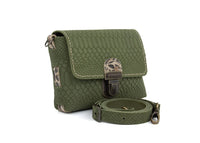 DIY-Crossbody STELLA - Wildleder Olive