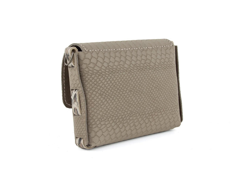 DIY-Crossbody STELLA - Wildleder Taupe