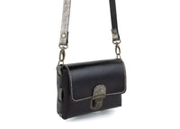 DIY-Crossbody STELLA - Glattleder Schwarz