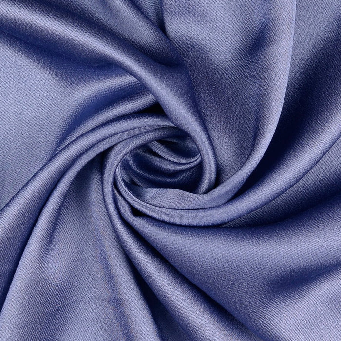 Viskose Satin | Jeansblau