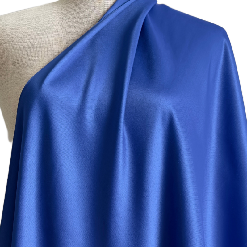 Viskose Satin | Royalblau