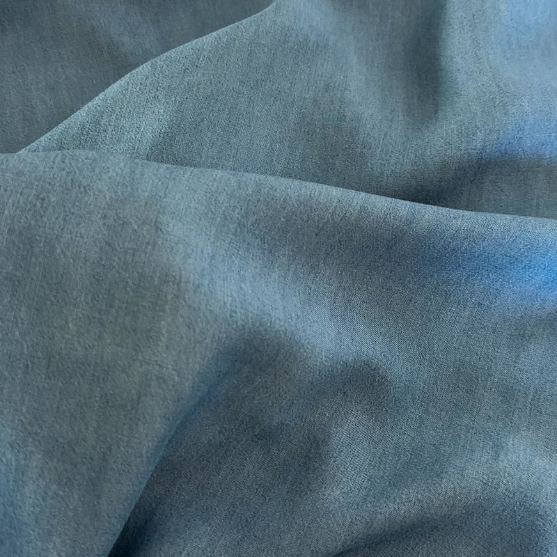 Lyocell Jeansoptik | Jeansblau