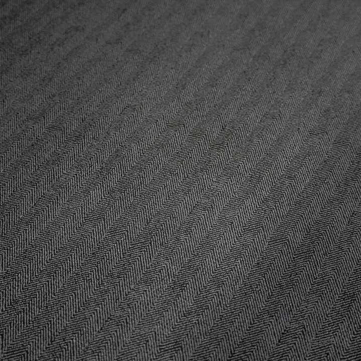 Romanit Jersey Fischgrat | Grau-Schwarz