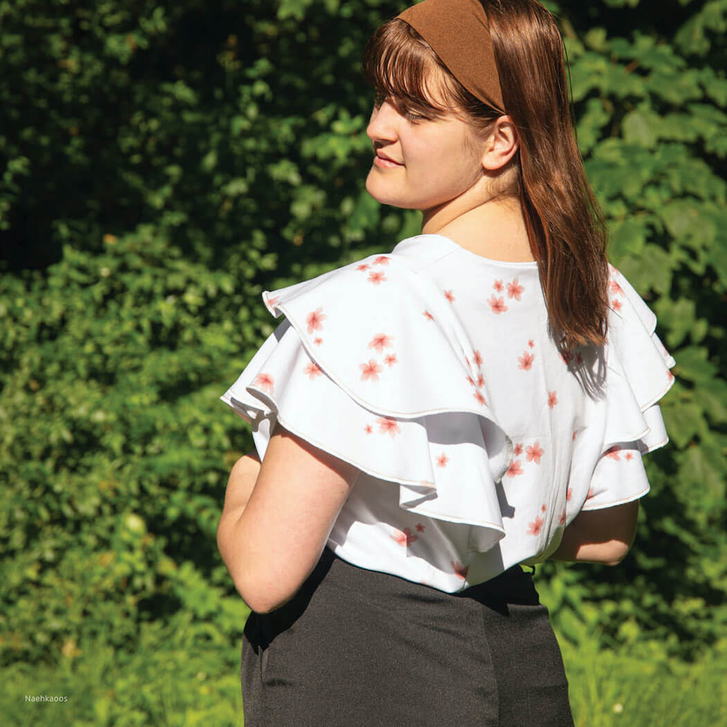 Nähpaket Boho Bluse | Jeansblau