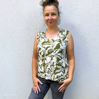 Nähpaket Boho Bluse | Jeansblau