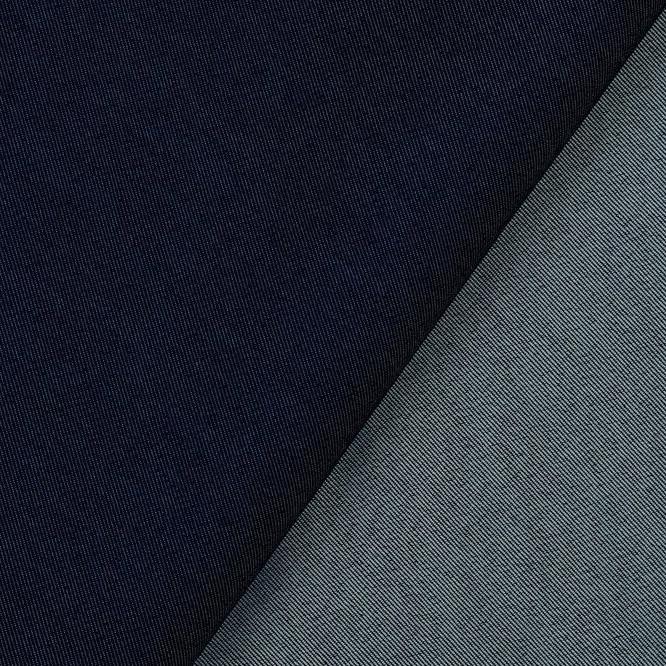 Jeansstoff mit Elasthan I Indigo Blau 